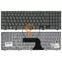 Клавіатура для ноутбука Dell Inspiron 3521 5521 3537 5537 чорна рамка, чорна RU