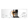 Клавіатура для ноутбука Dell Inspiron M4040 M4110 M5040 N4050 N4110 з підсвіткою, чорна рамка, чорна RU