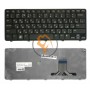 Клавіатура для ноутбука Dell Inspiron Mini 1090 чорна рамка, чорна RU