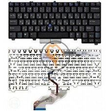 Клавіатура для ноутбука Dell Latitude D410 з вказівником Point Stick, чорна RU