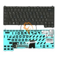 Клавіатура для ноутбука Dell Latitude E4200 з підсвіткою, чорна RU