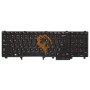 Клавіатура для ноутбука Dell Latitude E6520 E6530 E6540 з вказівником Point Stick, з підсвіткою, чорна RU