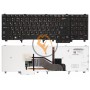 Клавіатура для ноутбука Dell Latitude E6520 E6530 E6540 з вказівником Point Stick, з підсвіткою, чорна RU