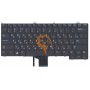 Клавіатура для ноутбука Dell Latitude E7440 E7420 з вказівником Point Stick, з підсвіткою, чорна RU