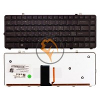 Клавіатура для ноутбука Dell Studio 15 1555 1557 1558 з підсвіткою, чорна RU