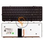 Клавіатура для ноутбука Dell Studio 15 1555 1557 1558 з підсвіткою, чорна RU