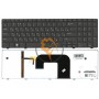Клавіатура для ноутбука Dell Vostro 3700 з підсвіткою, чорна RU