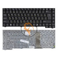 Клавіатура для ноутбука Fujitsu Amilo D1840 D1845 A1630 вертикальний enter, чорна RU
