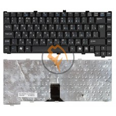Клавіатура для ноутбука Fujitsu Amilo M7440 M7440G M6100 вертикальний enter, чорна RU