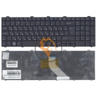 Клавіатура для ноутбука Fujitsu LifeBook AH530 AH531 NH751 вертикальний enter, чорна RU