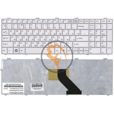 Клавіатура для ноутбука Fujitsu LifeBook AH530 AH531 NH751 біла RU