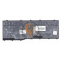 Клавіатура для ноутбука Fujitsu LifeBook AH532 NH532 чорна рамка, вертикальний enter, чорна RU