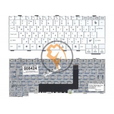 Клавіатура для ноутбука Fujitsu LifeBook P7230 біла RU