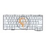 Клавіатура для ноутбука Fujitsu LifeBook S760 T901 вертикальний enter, біла RU