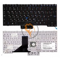 Клавіатура для ноутбука HP Compaq 2510P з вказівником Point Stick, чорна RU
