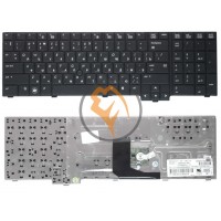 Клавіатура для ноутбука HP EliteBook 8740W з вказівником Point Stick, чорна RU