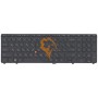 Клавіатура для ноутбука HP Elitebook 8760W з вказівником Point Stick, чорна рамка, чорна RU