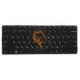 Клавіатура для ноутбука HP Envy 13 без рамки, горизонтальний enter, чорна RU