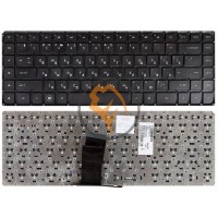 Клавіатура для ноутбука HP Envy 15 без рамки, горизонтальний enter, чорна RU