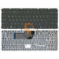 Клавіатура для ноутбука HP Envy Ultrabook 6-1000 без рамки, чорна RU