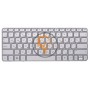 Клавіатура для ноутбука HP Mini 210-2000 срібляста рамка, срібляста RU