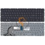 Клавіатура для ноутбука HP Pavilion 15-e без рамки, чорна RU
