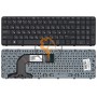 Клавіатура для ноутбука HP Pavilion 17 17-E чорна рамка, чорна RU