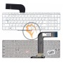 Клавіатура для ноутбука HP Pavilion 17-F 15-P без рамки, біла RU