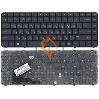 Клавіатура для ноутбука HP Pavilion Chromebook 14 чорна рамка, чорна RU