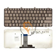Клавіатура для ноутбука HP Pavilion D3-1000 DV3Z-1000 з підсвіткою, Bronze RU