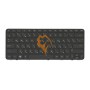Клавіатура для ноутбука HP Pavilion DM1-3000 чорна рамка, чорна RU