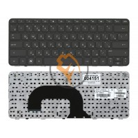 Клавіатура для ноутбука HP Pavilion DM1-3000 чорна рамка, чорна RU