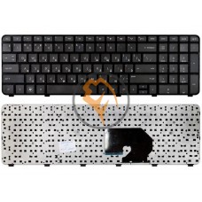 Клавіатура для ноутбука HP Pavilion DV7-6000 чорна рамка, чорна RU