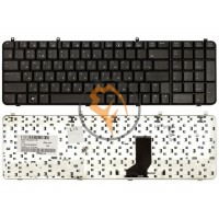 Клавіатура для ноутбука HP Pavilion DV9000 чорна рамка, чорна RU