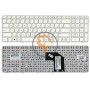 Клавіатура для ноутбука HP Pavilion G6-2000 біла рамка, біла RU