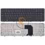 Клавіатура для ноутбука HP Pavilion G7-2000 чорна рамка, чорна RU