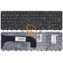 Клавіатура для ноутбука HP Pavilion M6-1000 чорна рамка, чорна RU