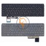 Клавіатура для ноутбука HP Pavilion m6-k088 з підсвіткою, без рамки, чорна RU