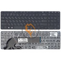 Клавіатура для ноутбука HP ProBook 450 G1 без рамки, чорна RU