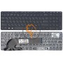 Клавіатура для ноутбука HP ProBook 450 G1 без рамки, чорна RU
