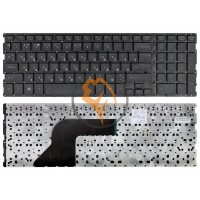 Клавіатура для ноутбука HP ProBook 4510 без рамки, горизонтальний enter, чорна RU
