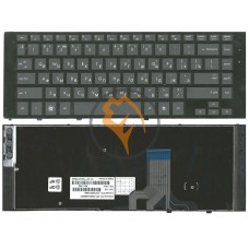 Клавіатура для ноутбука HP ProBook 5320S чорна рамка, чорна RU