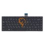 Клавіатура для ноутбука Lenovo IdeaPad B490S без рамки, чорна RU