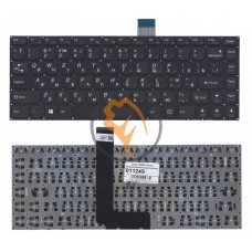 Клавіатура для ноутбука Lenovo IdeaPad B490S без рамки, чорна RU