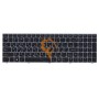Клавіатура для ноутбука Lenovo IdeaPad B5400 M5400 срібляста рамка, чорна RU