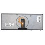 Клавіатура для ноутбука Lenovo IdeaPad FLex 14 сіра рамка, чорна RU