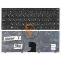 Клавіатура для ноутбука Lenovo IdeaPad G360 чорна рамка, чорна RU