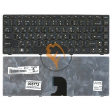Клавіатура для ноутбука Lenovo IdeaPad G360 чорна рамка, чорна RU