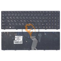 Клавіатура для ноутбука Lenovo IdeaPad G500 G505 G505A G510 G700 чорна рамка, чорна RU