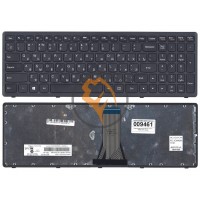 Клавіатура для ноутбука Lenovo IdeaPad G505S Z510 чорна рамка, чорна RU
